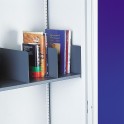Slotted shelf divider & shelf brackets (5 pack - 1200 mm wide )