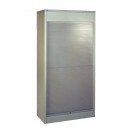 Vertical Tambour (Steel Front - 2210 mm High)