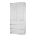 Combo Cupboard & Drawers (2125 mm High)