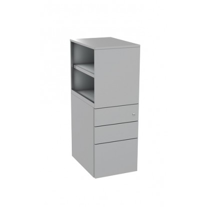 Freedom G3 Pedestal with Open Bookcase