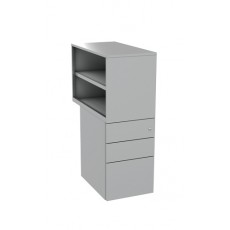 Freedom G3 Pedestal with Open Bookcase