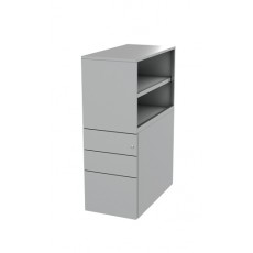 Freedom G3 Pedestal with Open Bookcase