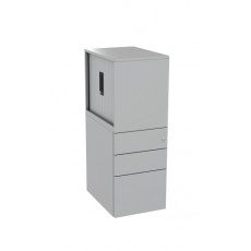 Freedom G3 Pedestal with Side Opening Tambour