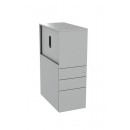 Freedom G3 Pedestal with Side Opening Tambour (800/800 mm deep - RHS)