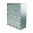 M:Line 4 Drawer Individual locking side filer (1000 mm wide)