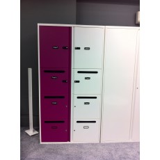 Freedom H:D Pillar Box - Large Personal Lockers (1000 mm wide / 997 mm high)